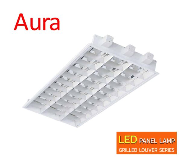 โคมตะแกรงฝังฝ้า 3xT5 AURA