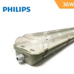 โคมกันน้ำกันฝุ่น 36W Philips 2x36W TCW097